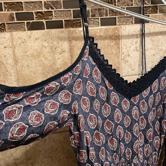 BAND of Gypsies Cold Shoulder Mini Dress size small NWOTS - Picture 6 of 7